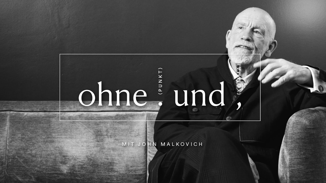 &raquo;Ohne Punkt und Komma&laquo; mit John Malkovich