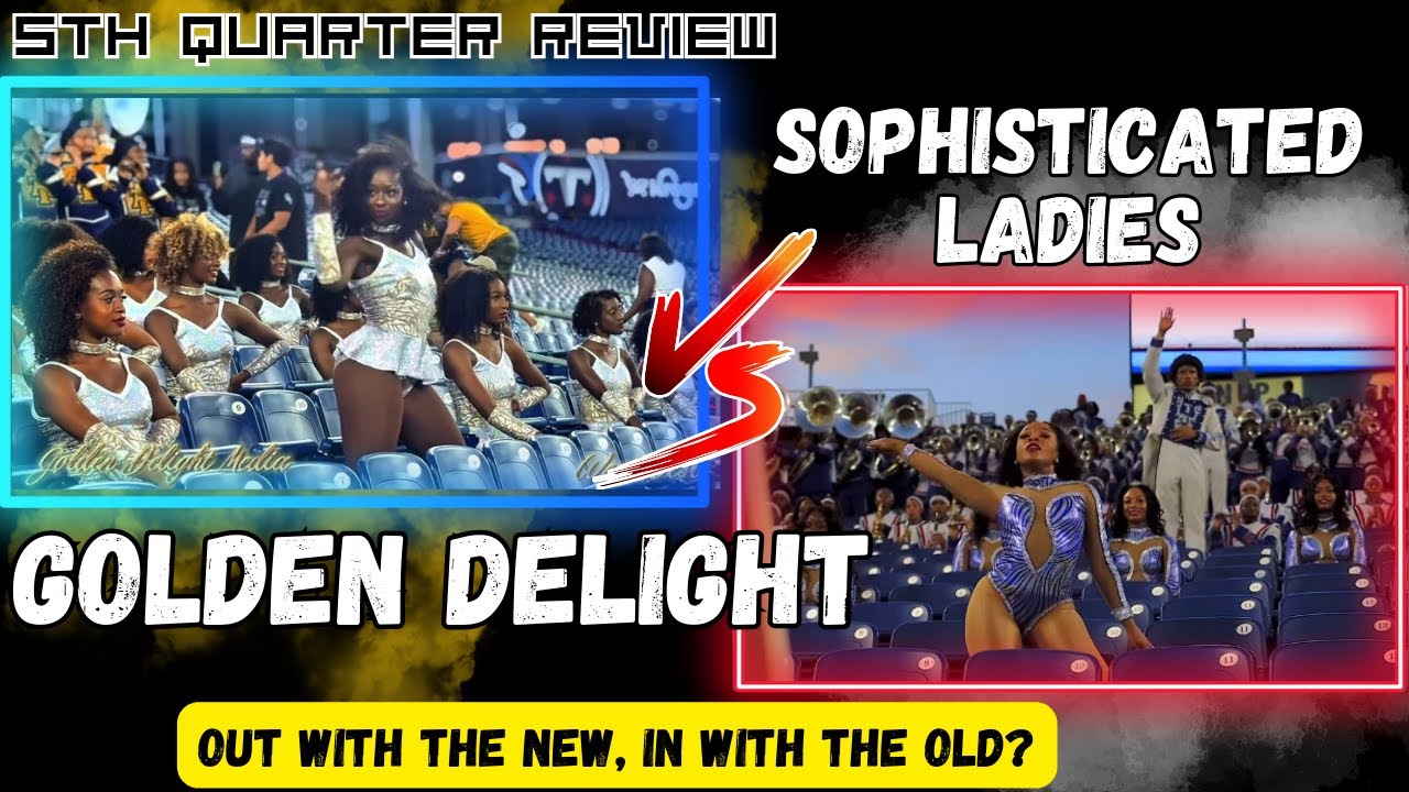 NCAT Golden Delight VS TSU Sophisticated Ladies | 5th Quarter Review 2025 | LTD W/Dez