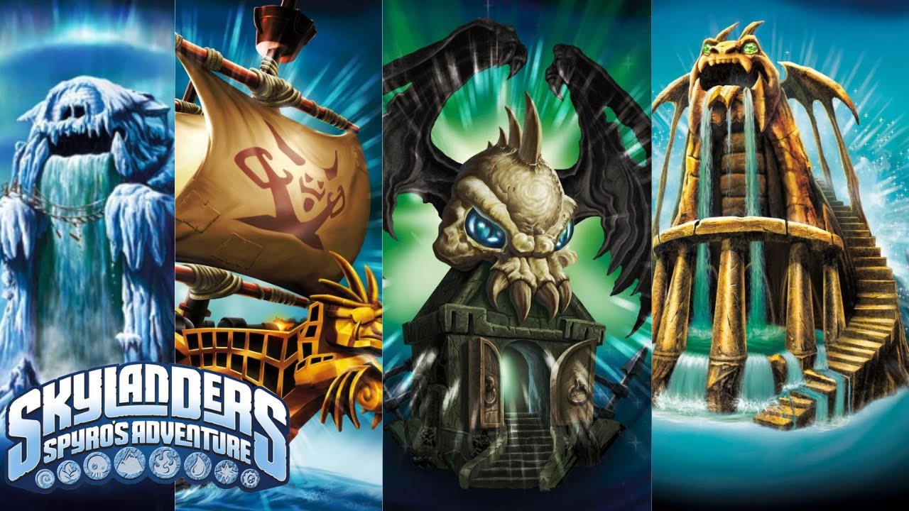 Skylanders: Spyro's Adventure - Chapter 23-26 Adventure Pack Levels | No Commentary
