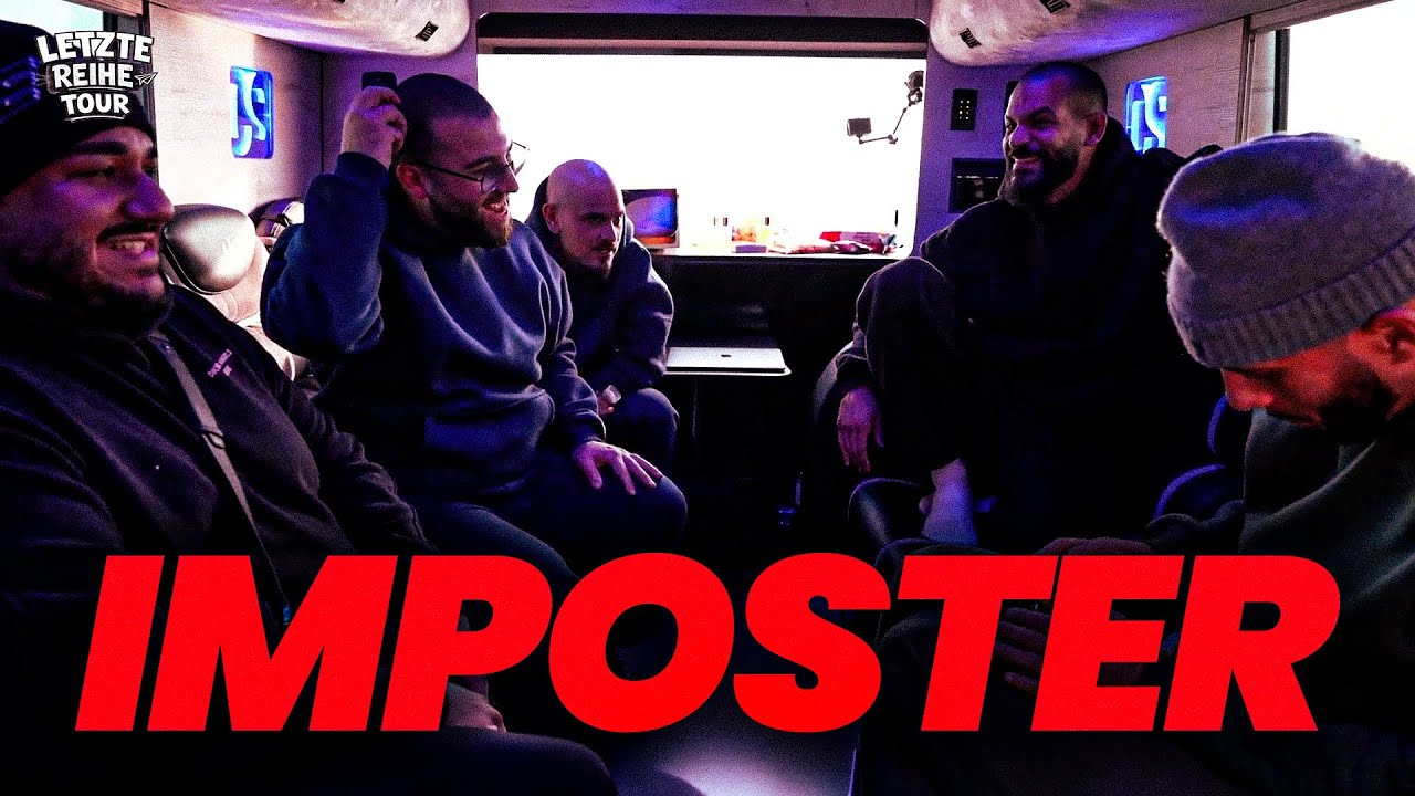 WIR SPIELEN IMPOSTER 🤔🔥 LETZTE REIHE TOUR 🚎🇹🇷