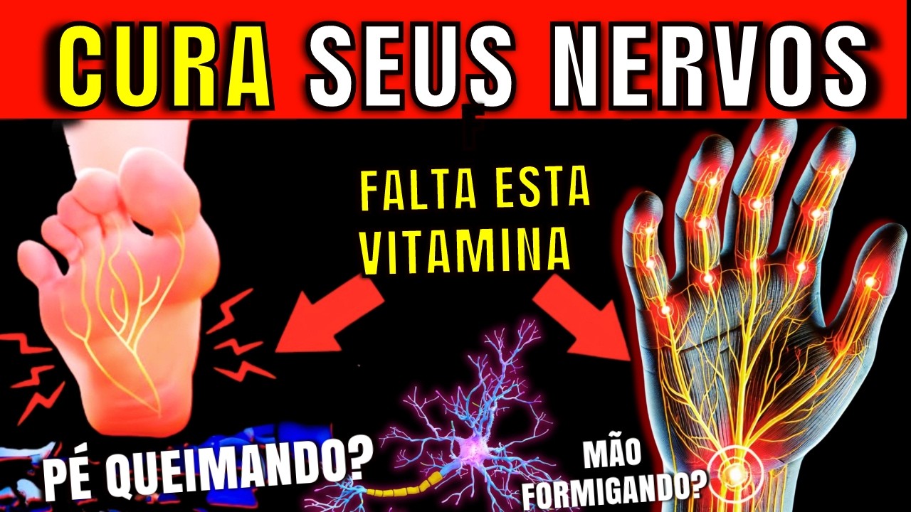 1 VITAMINA ESQUECIDA que pode CURAR a NEUROPATIA e DANOS nos NERVOS