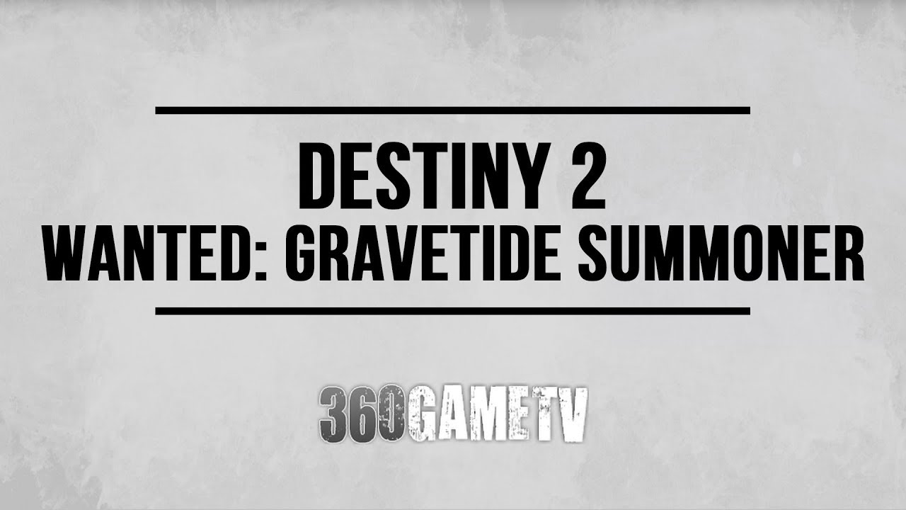 Destiny 2 Wanted: Gravetide Summoner (Adventure on Titan) Spider Wanted Bounty Locations/Walkthrough