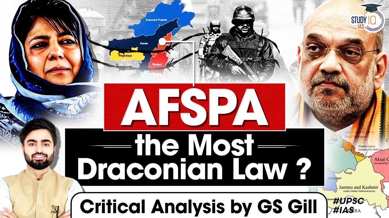 AFSPA Explained: India's Most Controversial Law? | UPSC GS2