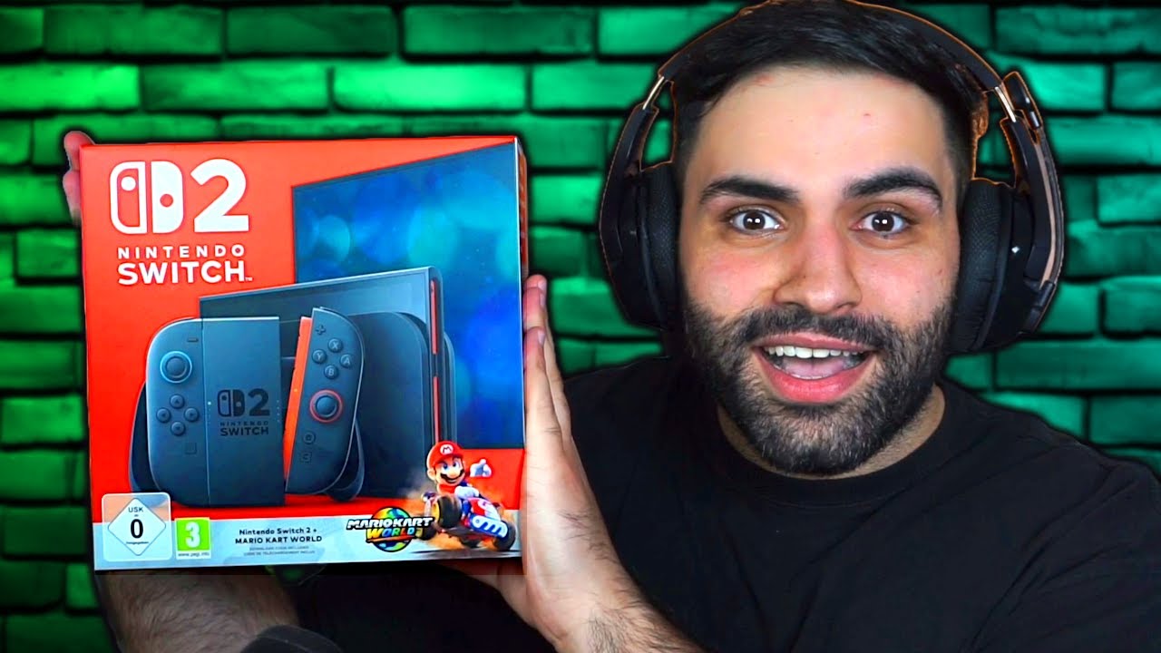 Schöner als gedacht? Die Nintendo Switch 2 Unboxing!