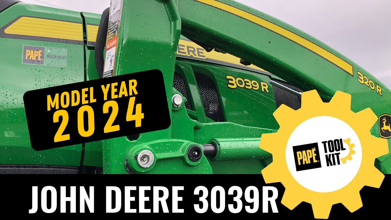 Model Year 2024 Updates on the John Deere 3039R Tractor