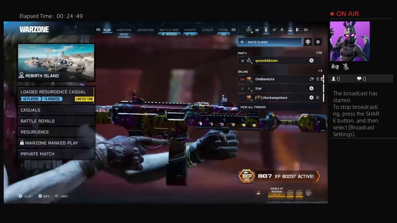 queen84dream's Live PS4 Broadcast