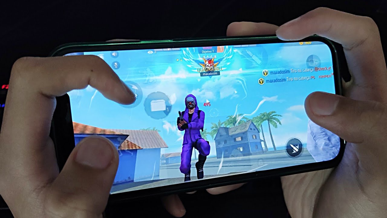 Maxado FF Full Gameplay 1vs4 💖👽