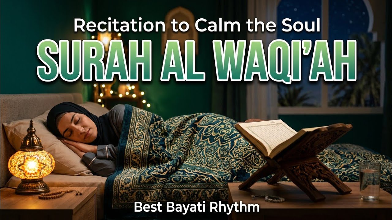 Surah Al-Waqiah – Soul Soothing Quran Recitation | Best Bayati Style