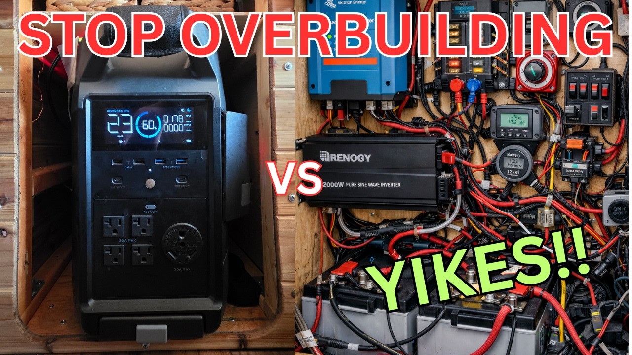 Я собрал СУПЕР простую электрическую систему для автодома (EcoFlow Delta Pro Van Build).