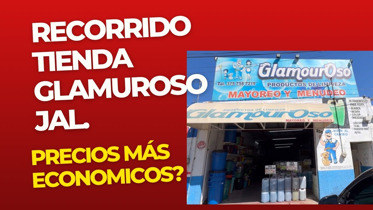 Empresa de productos de limpieza “Glamuroso” Sucursal Ameca, Jal