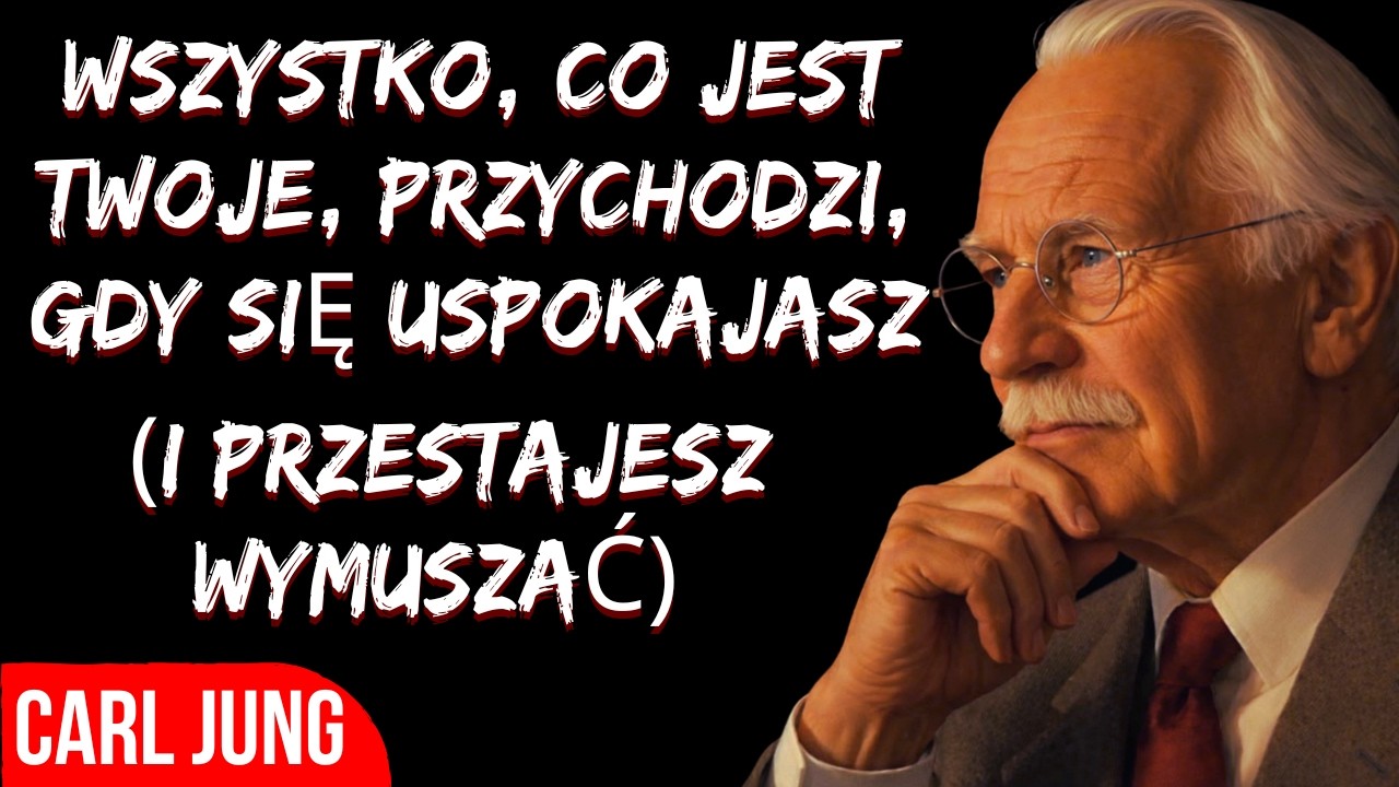 Carl Jung: Twój LOS manifestuje się, gdy odnajdziesz WEWNĘTRZNY SPOKÓJ ✨
