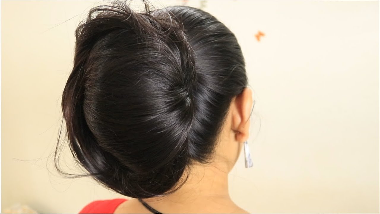 DIY Quick Messy Layered Hair Bun| Easy Layered Bun Tutorial For Beginners| Everyday Messy Layer Bun