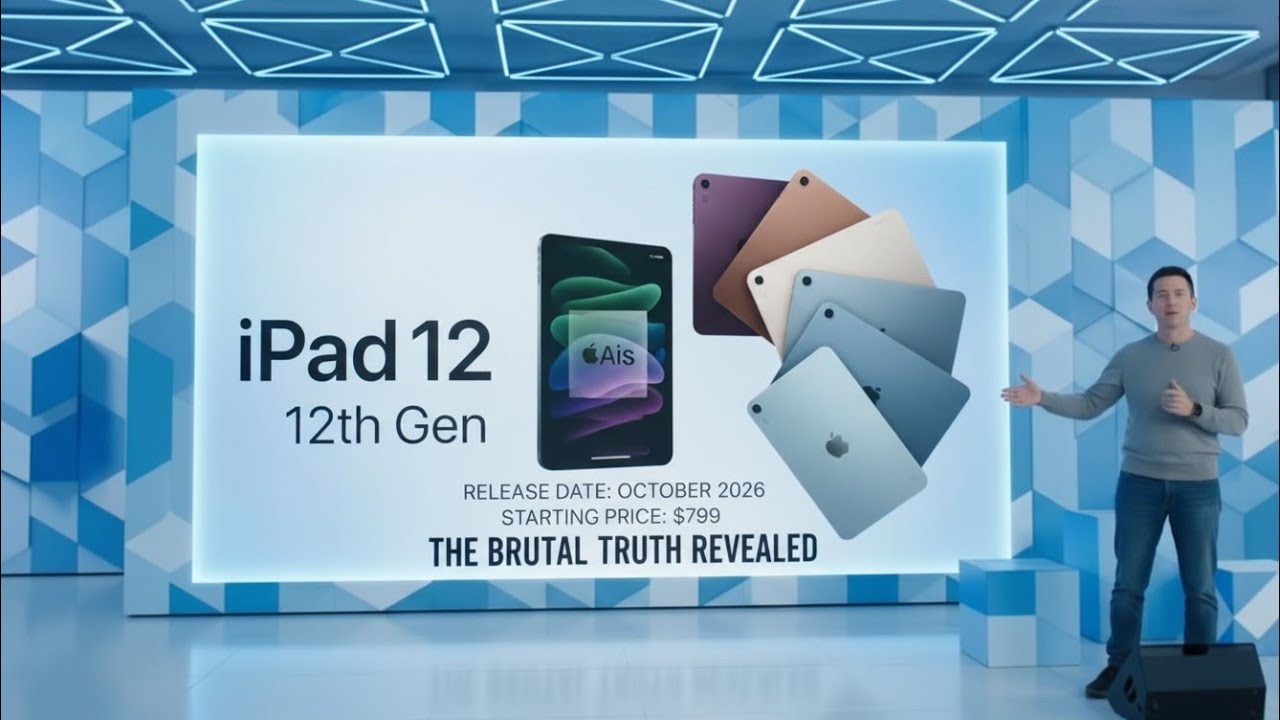 iPad 12th Gen Leaks (2026): New Release Date, Specs, Price & The Brutal Truth Revealed