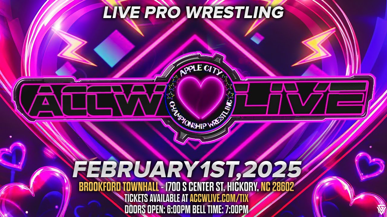 ACCW LIVE: FEBRUARY 1ST, 2025 (HICKORY, NC)