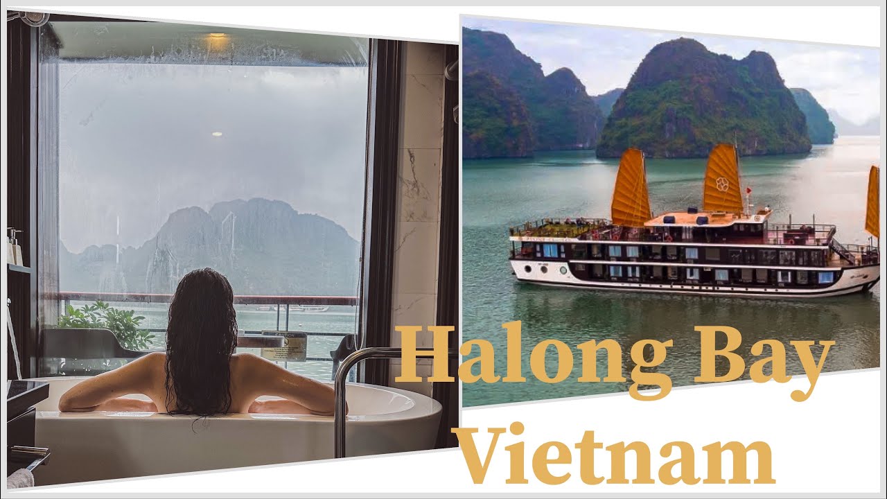Luxus Haj&oacute; &Uacute;t Halong &Ouml;b&ouml;lben &Eacute;s Fakultat&iacute;v Programok - Vietnam 1. r&eacute;sz 4K