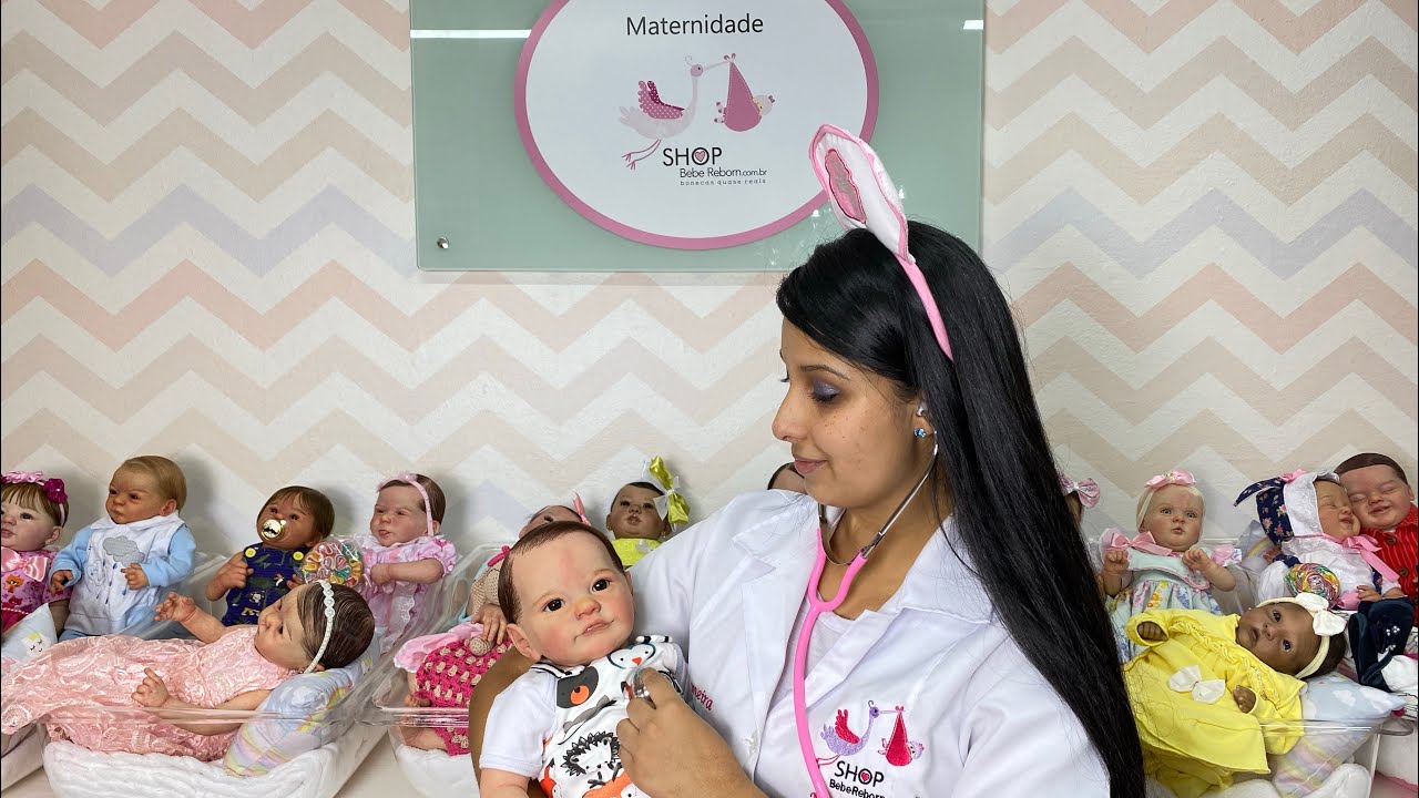 Lan&ccedil;amentos beb&ecirc;s reborn mais realistas na maternidade