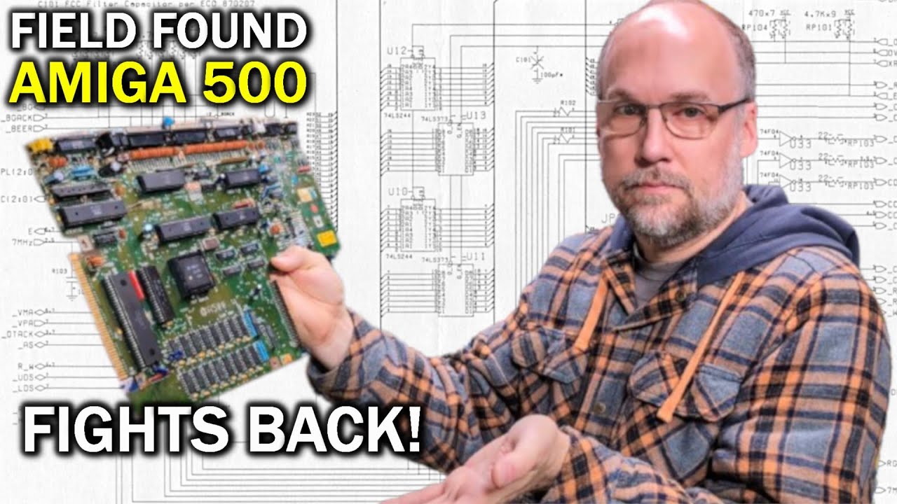 The Field Found Amiga 500 broke again and it was all my fault!