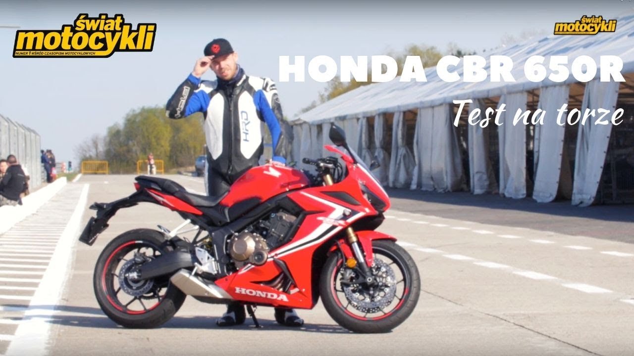Honda CBR 650R 2019 - test na torze