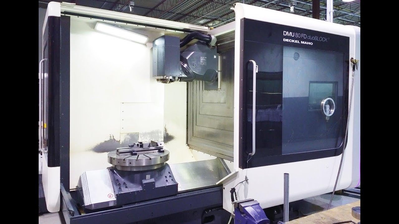 2010 DMG DMU 80FD - VIDEO DEMO