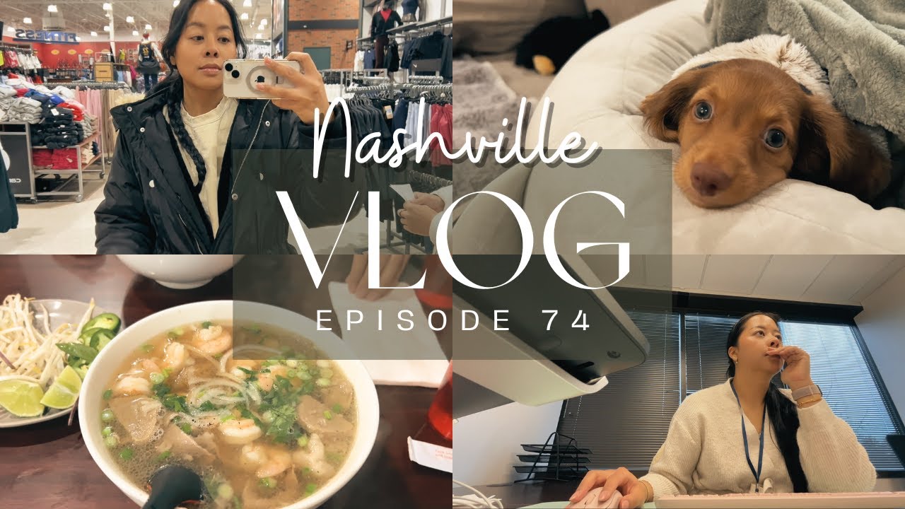 First Week at My New Job | Realistic Day in the Life, GRWM, Pho & TJ Maxx