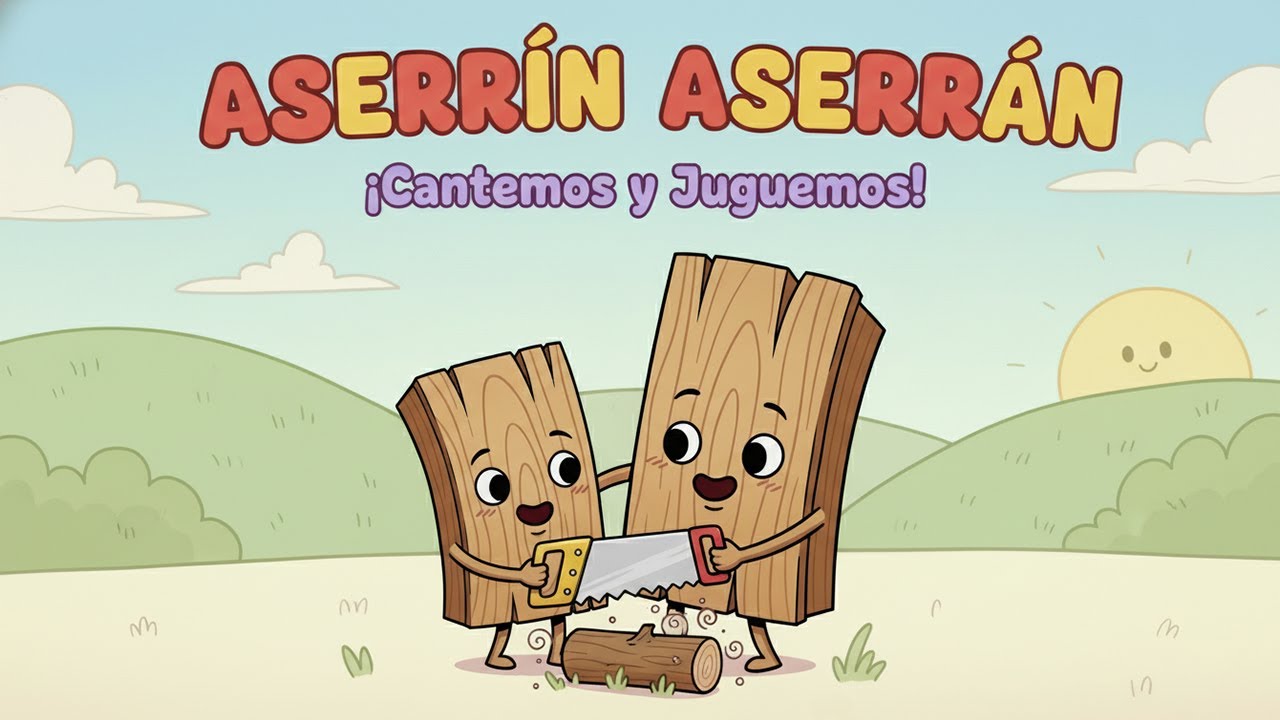 Aserrín Aserrán Los Maderos de San Juan | Canciones Infantiles | Happycitos
