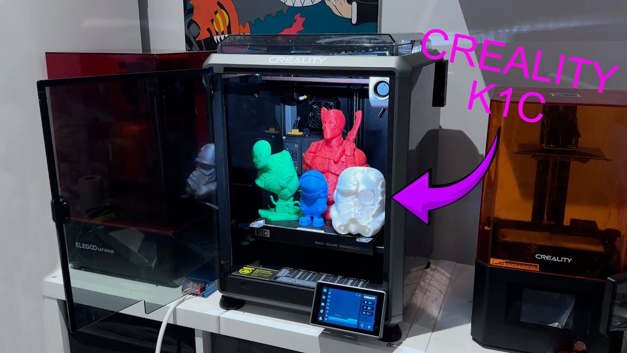 New 3d Printer l Creality K1C