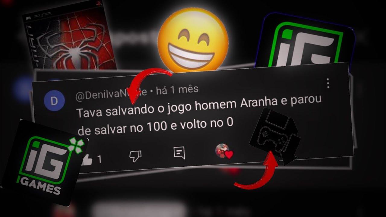 como faze pra salva do jogos antes vc perdeu ficou zero 0 (igames psp)