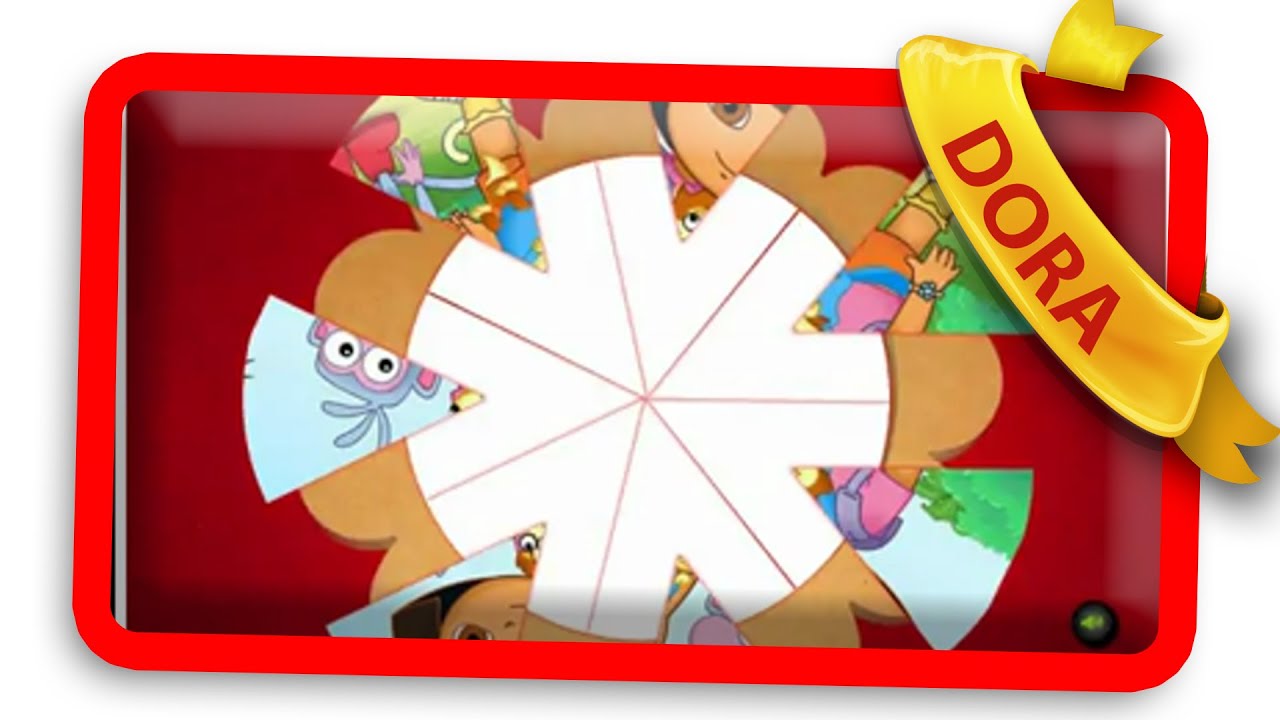 Dora Puzzle Game - Dora The Explorer Round Puzzle - Online Dora Games