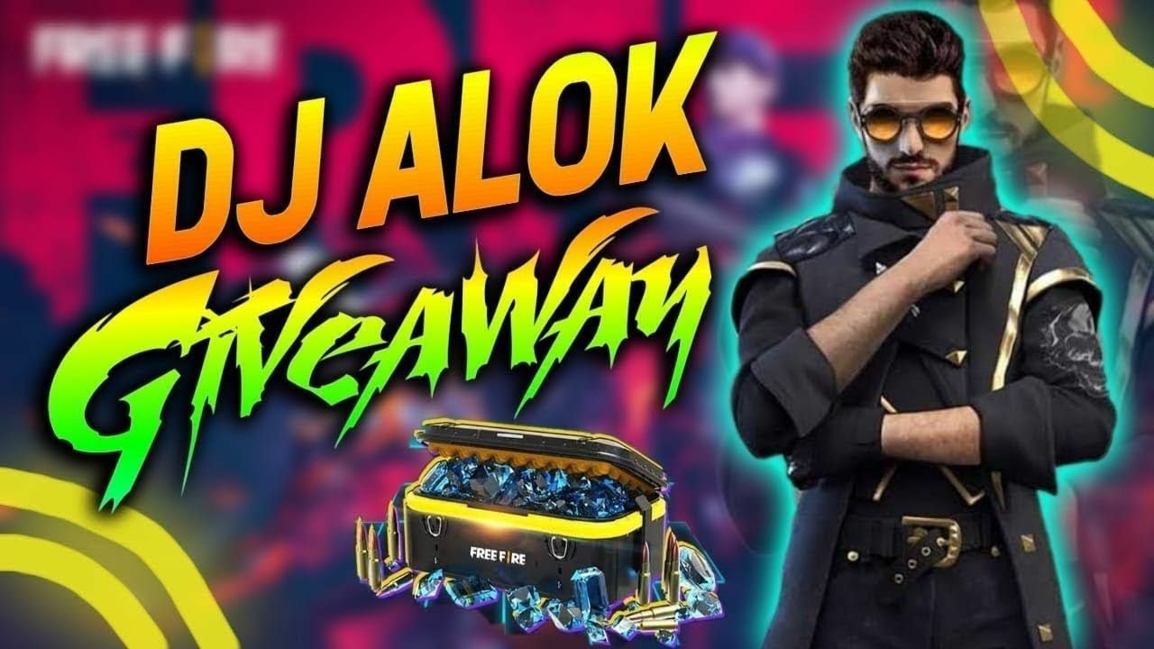 Free Fire Live Giveaway Dj Alok