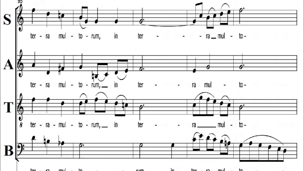 Mozart - Vesperea Solennes de Confessore KV339 - 1 Dixit Dominus - Bass
