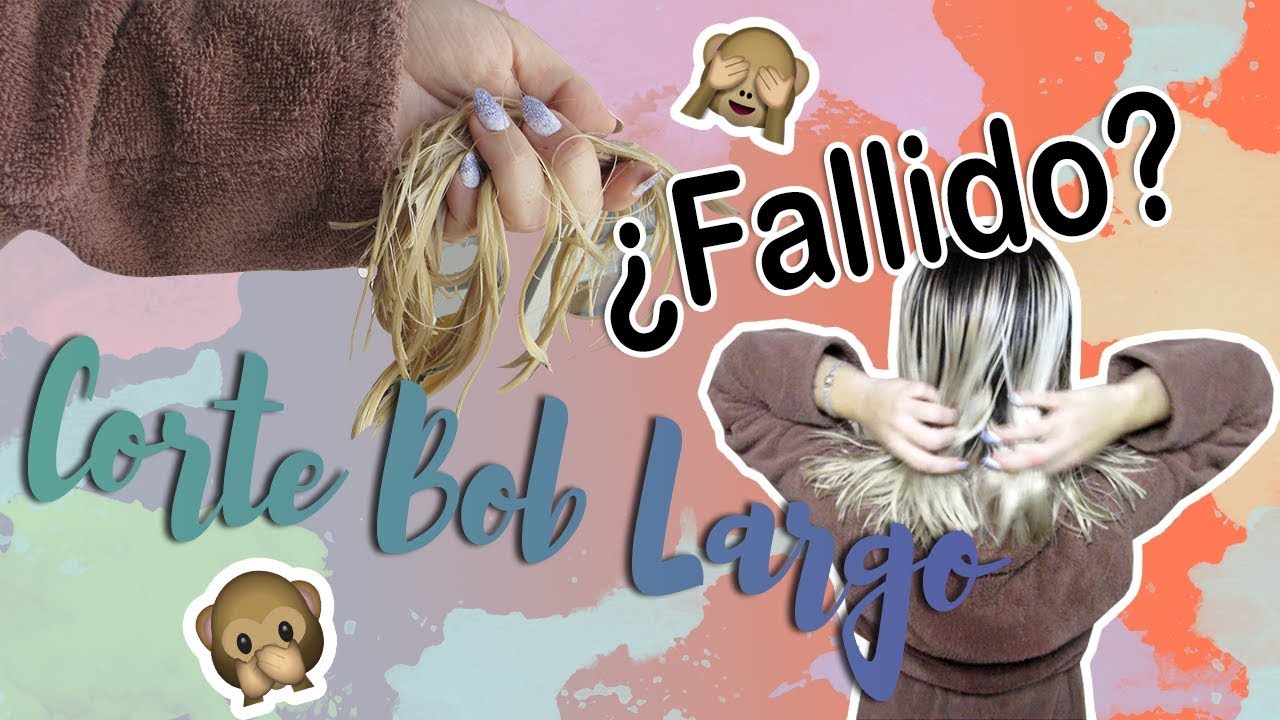 CORTE DE PELO BOB LARGO 💇 | REACCI&Oacute;N DE MI AMIGA