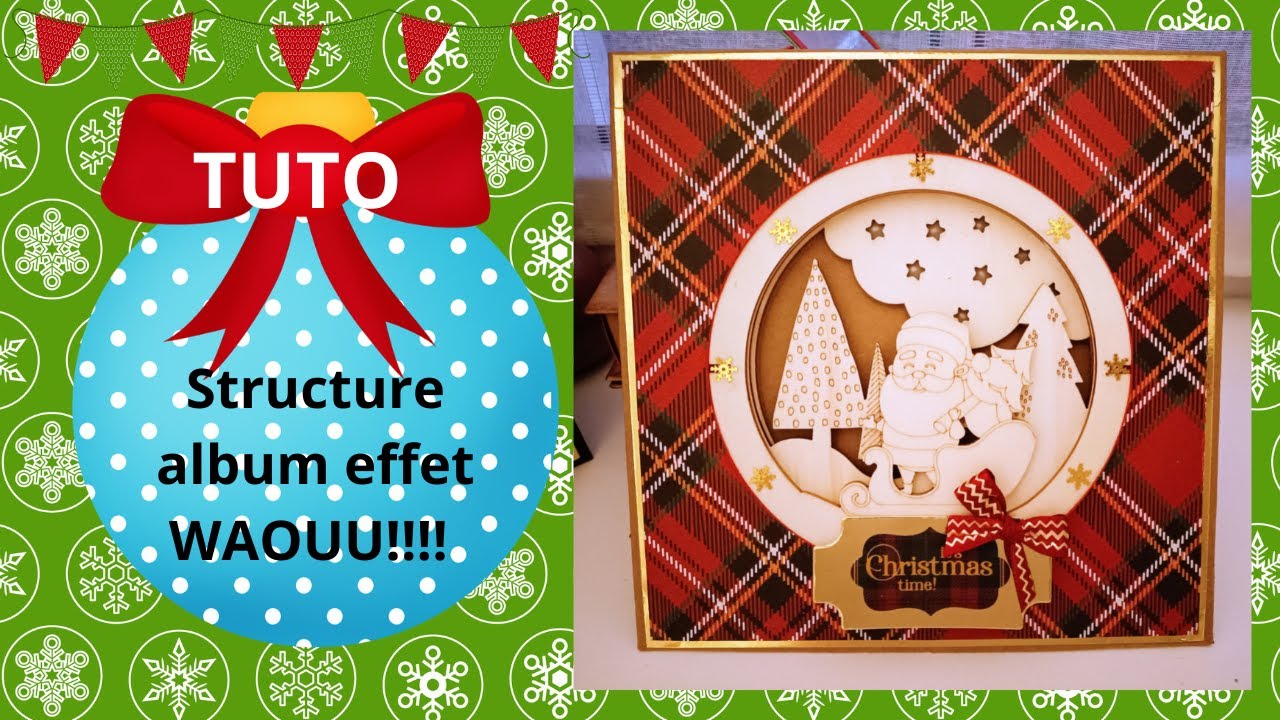 TUTO structure album couverture illuminée  petit prix produits action 😊😊#scrapbooking #scrapbook