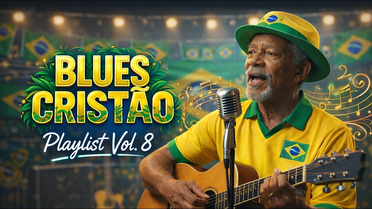 💖 QUANDO O AMOR DESCEU 🌟 | Blues Cristão Blues Gospel | Música Gospel