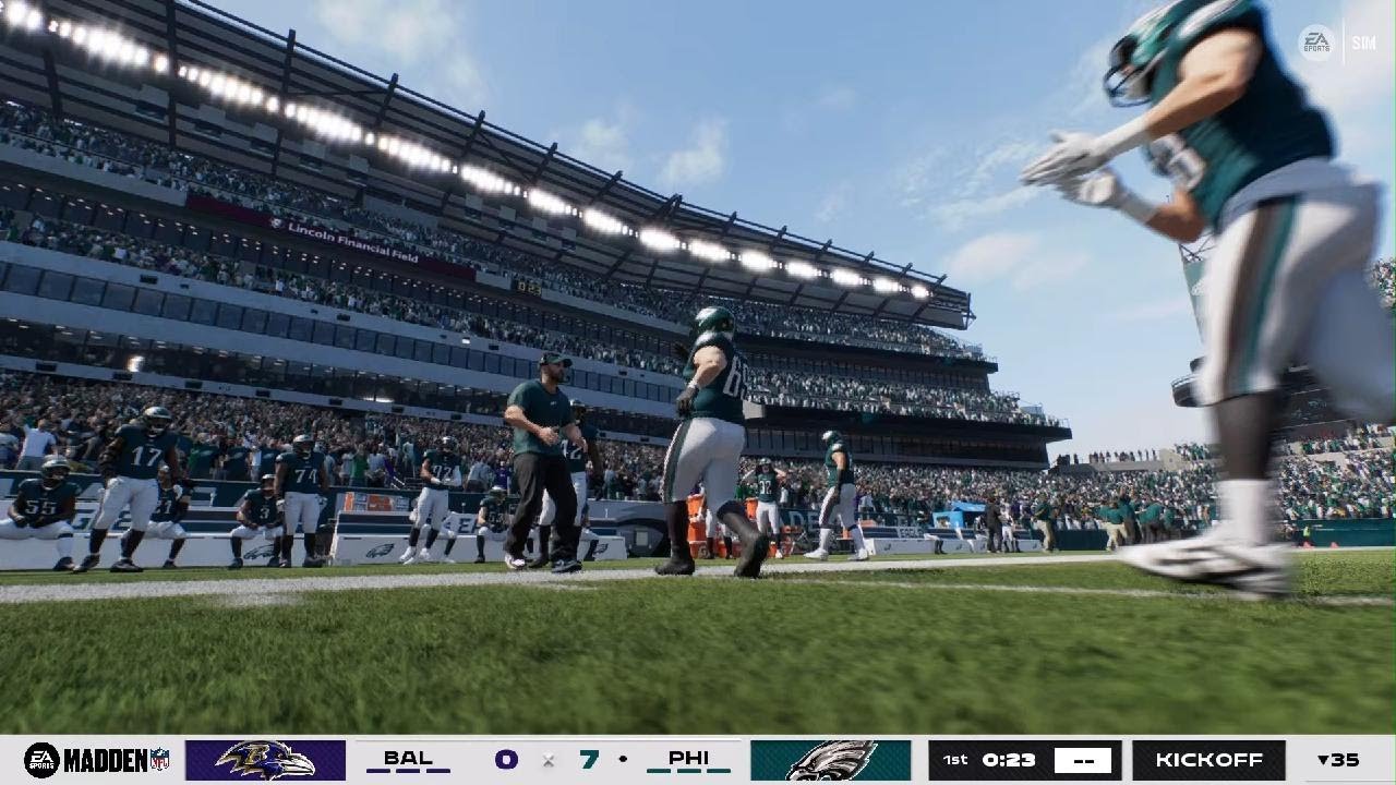 Baltimore Ravens vs Philidalphia Eagles|Madden NFL 26