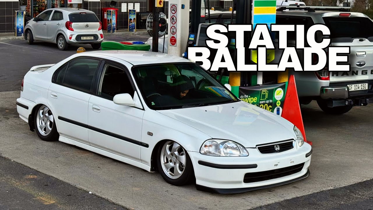 Daily driving a SLAMMED Honda Ballade! 