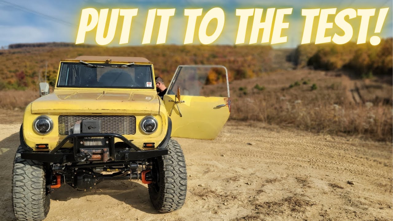 Big Birds and burn outs..... LQ9 one ton swapped International Scout Off-road build series (part 8)