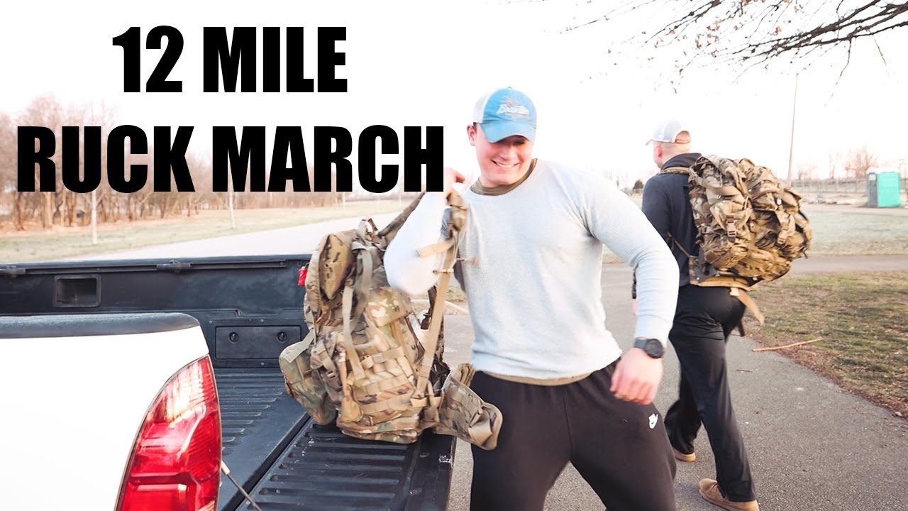 THE ARMY 12 MILE RUCK MARCH