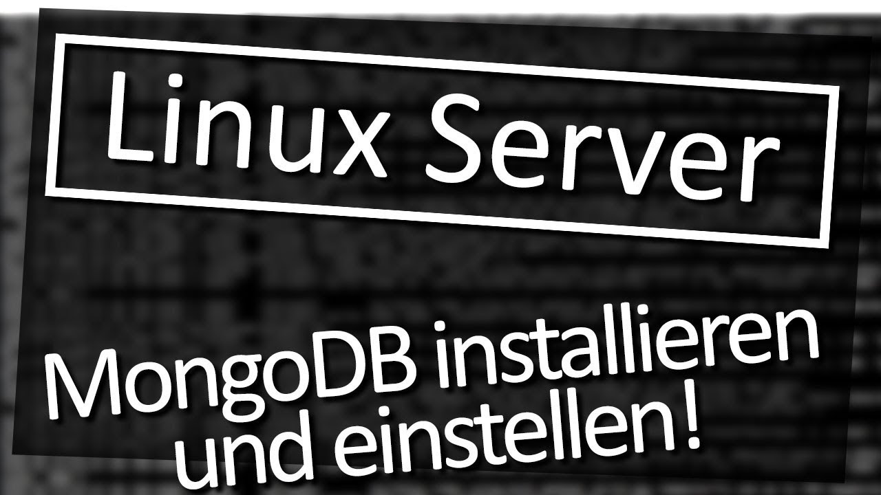 Linux Server | MongoDB installieren & einstellen + GEWINNSPIEL 😍 [ShortByte]
