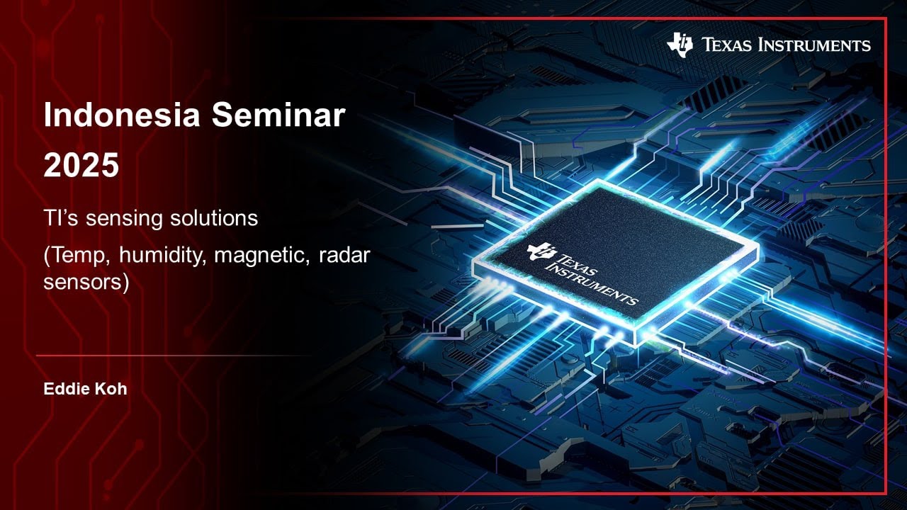 TI&rsquo;s sensing solutions (Temp, humidity, magnetic, radar sensors)