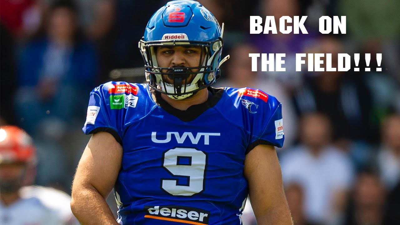 Ich bin wieder auf dem Feld!!! | Allgäu Comets at Ravensburg Razorbacks | Bärcan in GFL