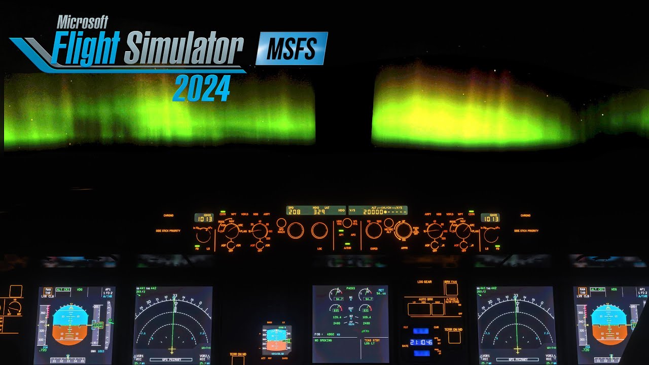 Visiting The Northern Lights! | Flight Simulator 2024 (Gatwick to Rovaniemi)