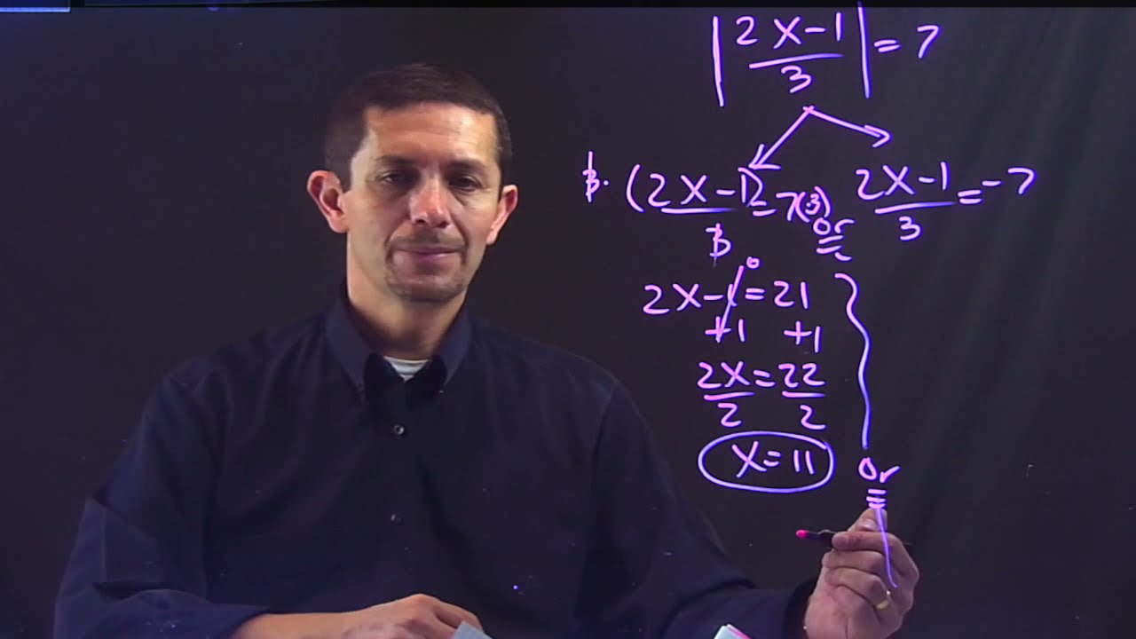 Решение уравнений с абсолютным значением и дробями. SuperMath4U