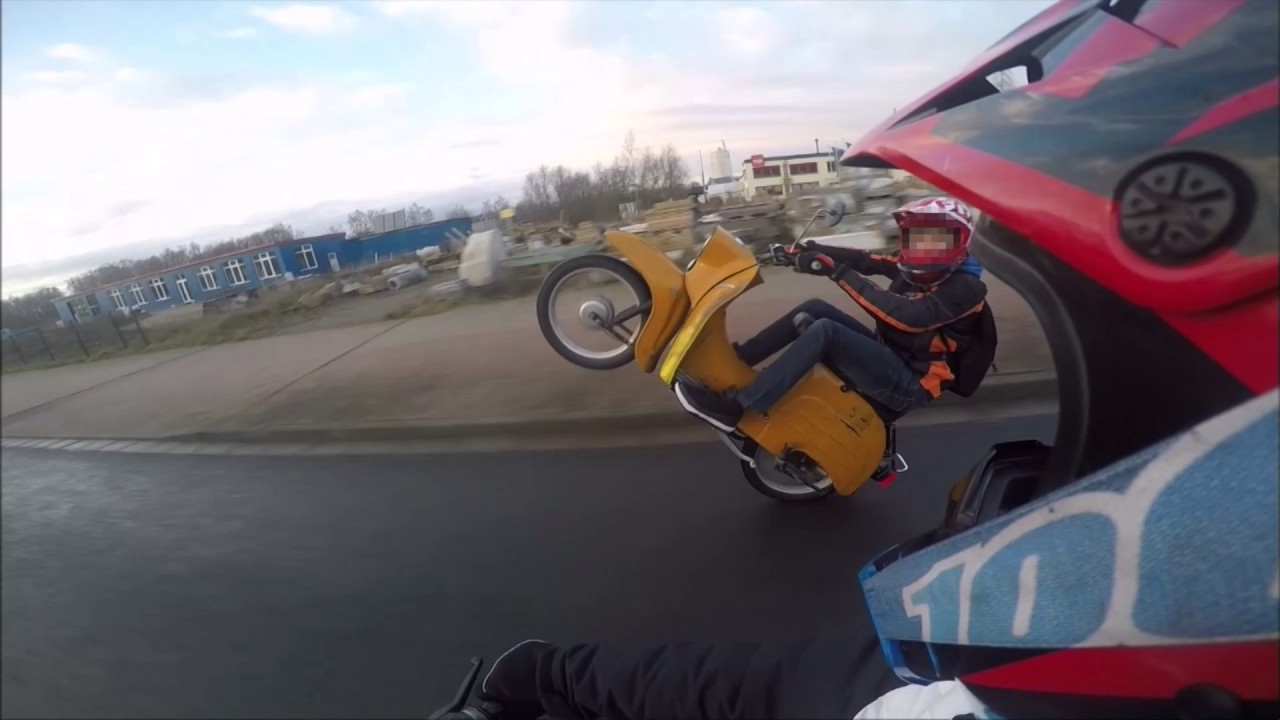 Winterzeit geht los!! | Wheelies Simson Schwalbe | Die Gesetzeslosen