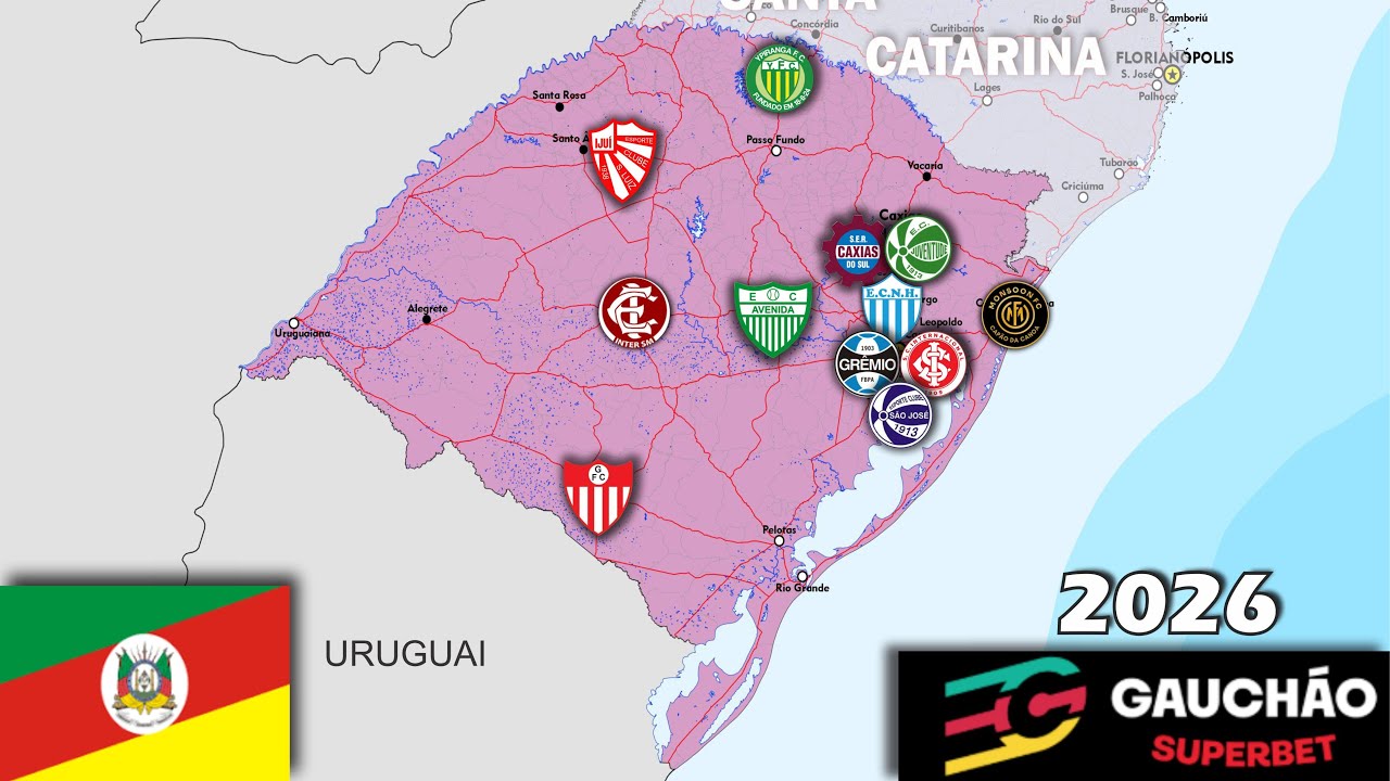 Gauchão 2026 - Conheça os Clubes, Cidades e Estádios