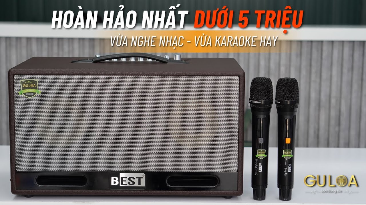 Loa karaoke dưới 5 triệu HOÀN HẢO NHẤT Best Lux16V TIẾC 1 ĐIỀU