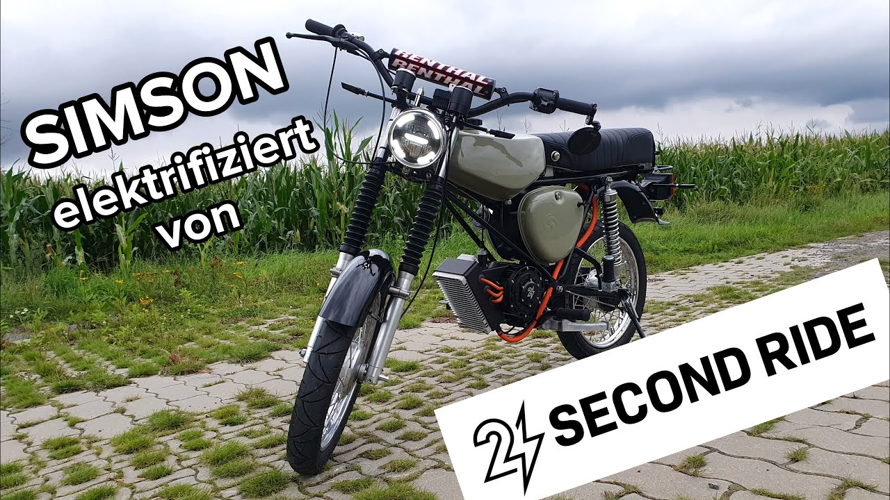 Umbausatz E-Motor für Simson von Second Ride 🔋 | Vorstellung im Detail | Abnahme durch Gutachter