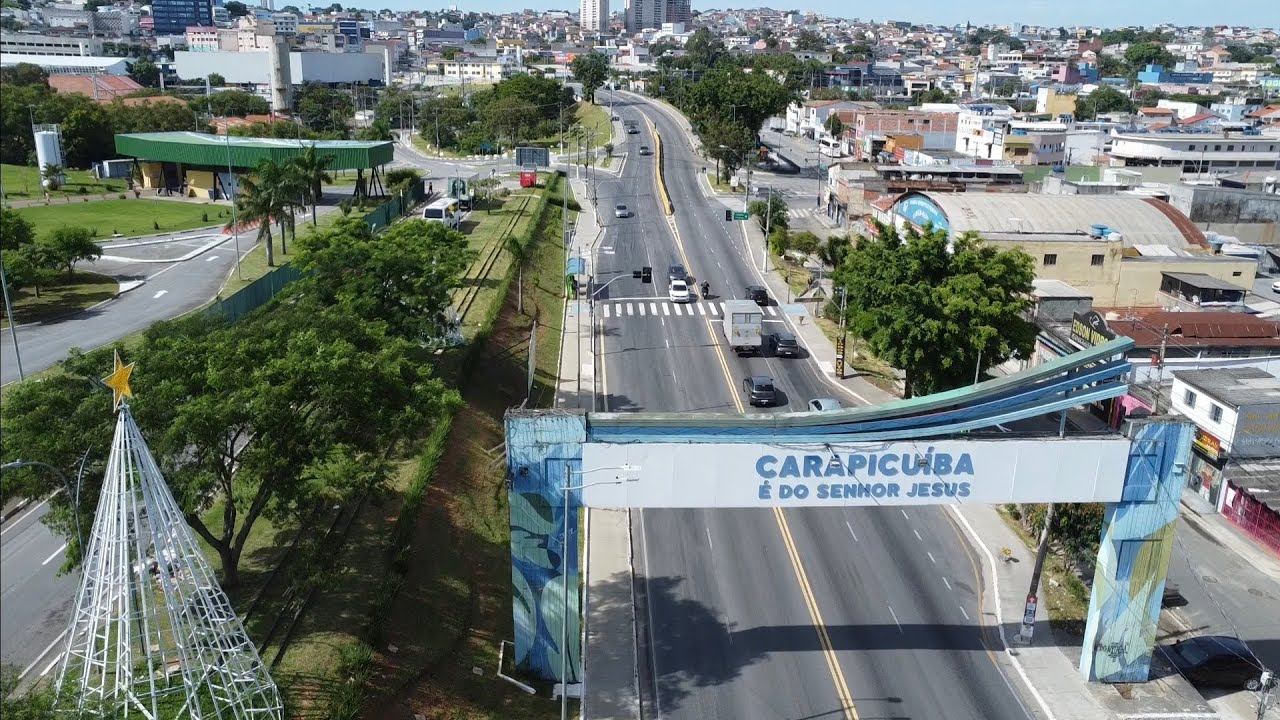Vôo aleatório por Carapicuíba (SP), dji Mavic em 11/01/2026