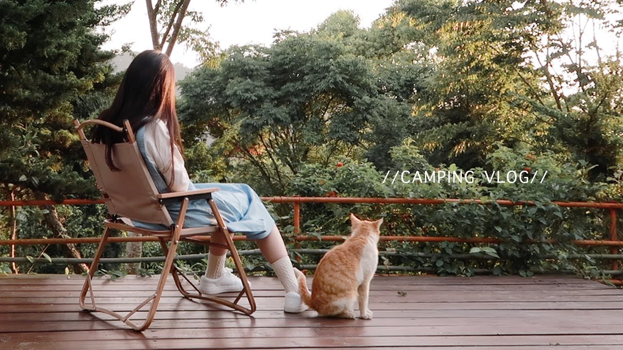 露營吃炸豬排定食大享受🍱Camping Vlog ep06。炸豬排/鐵板炒麵/大阪燒/酪梨炒蛋早午餐/生煎包/鹹豆漿