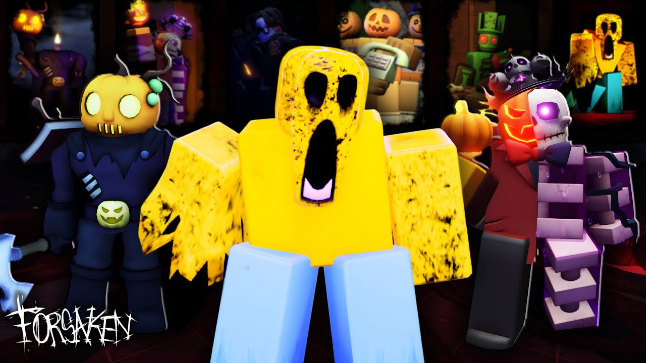 These HALLOWEEN Killer Skins Are Absolutely Terrifying! (Forsaken)