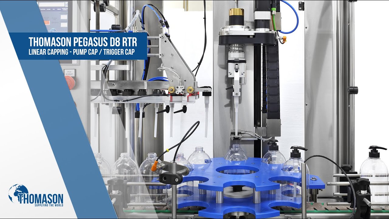 Linear Capping - Pump Cap / Trigger Cap - Model PEGASUS D8 RTR